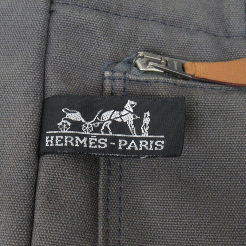 Hermes Sac Harnais Tote Toile And