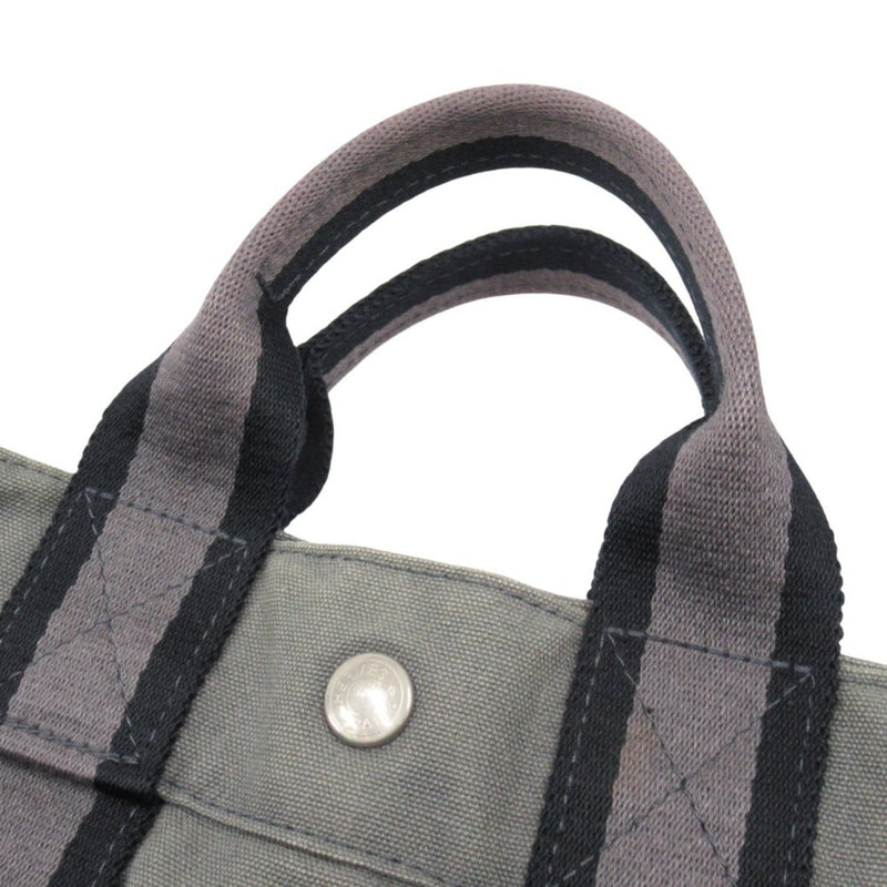 Hermes Sac Harnais Tote Toile And