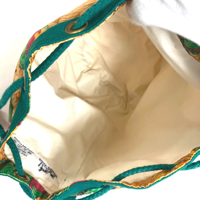Hermes Soie Cool Handbag Printed Silk