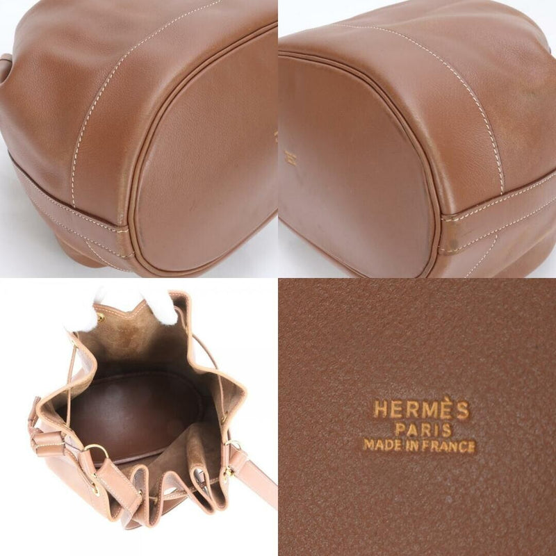 Hermes 0S Engraved Market Gm Drawstring