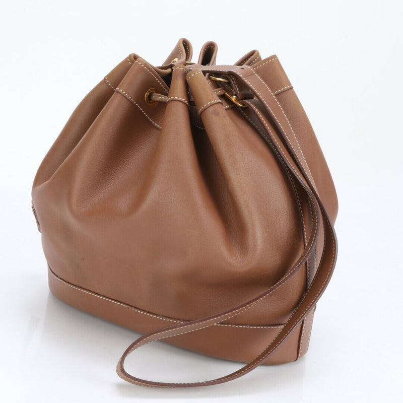 Hermes 0S Engraved Market Gm Drawstring