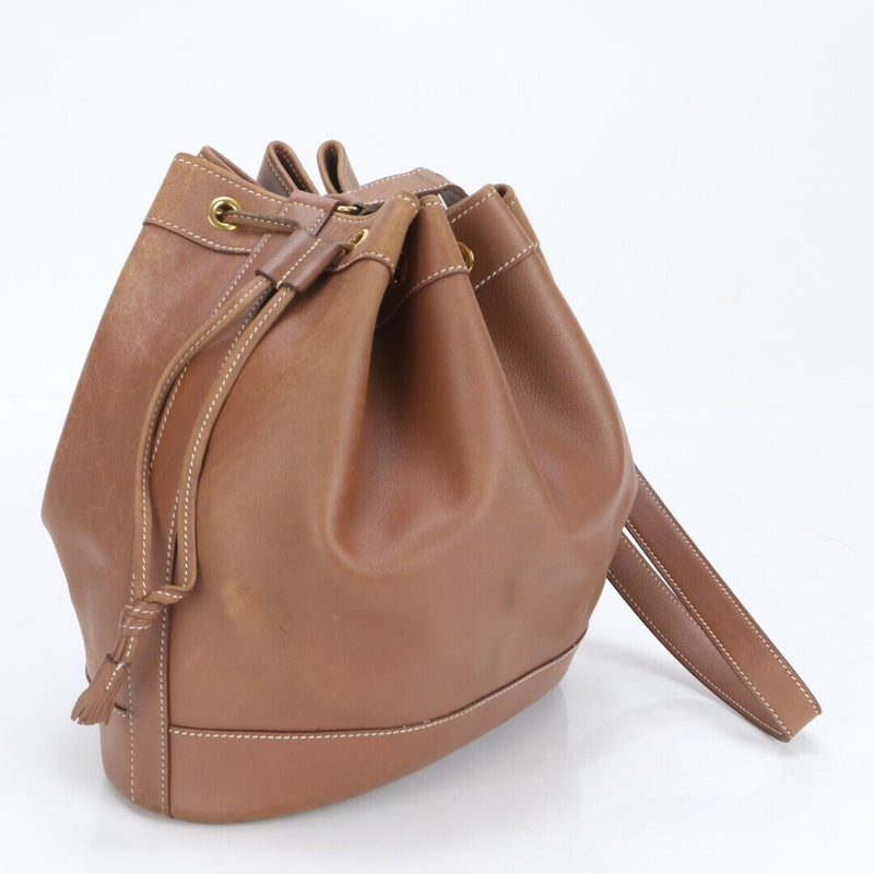 Hermes 0S Engraved Market Gm Drawstring