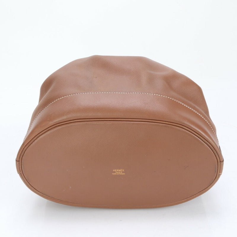 Hermes 0S Engraved Market Gm Drawstring