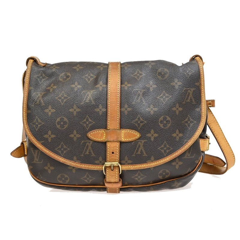 Louis Vuitton Logo Saumur 30 Shoulder