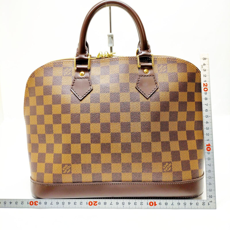 Louis Vuitton Lv Hand Bag Alma Ebene