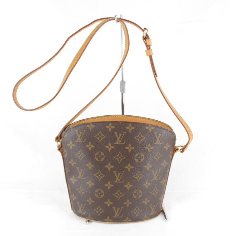 Louis Vuitton Drouot Handbag Canvas