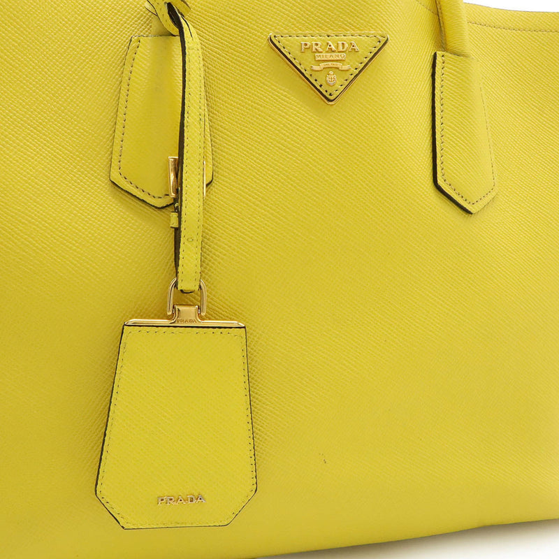 Prada Cuir Double Tote Saffiano Leather