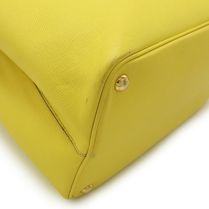 Prada Cuir Double Tote Saffiano Leather