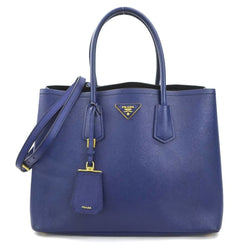 Prada Cuir Double Tote Saffiano Leather