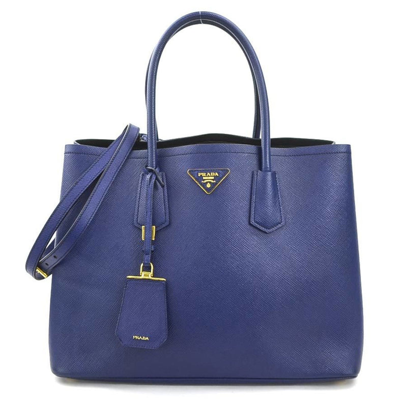 Prada Cuir Double Tote Saffiano Leather