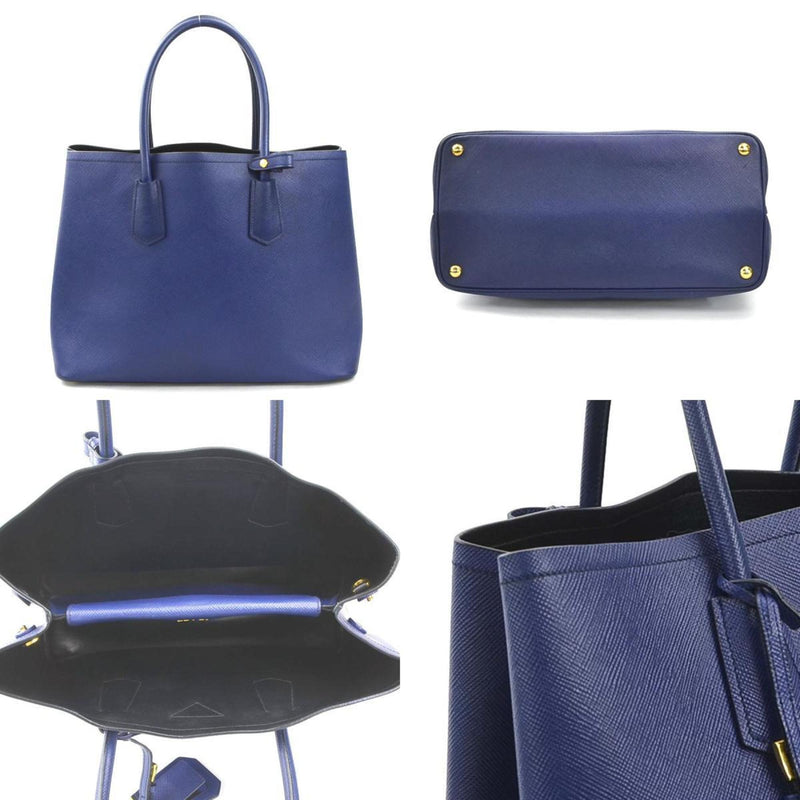 Prada Cuir Double Tote Saffiano Leather