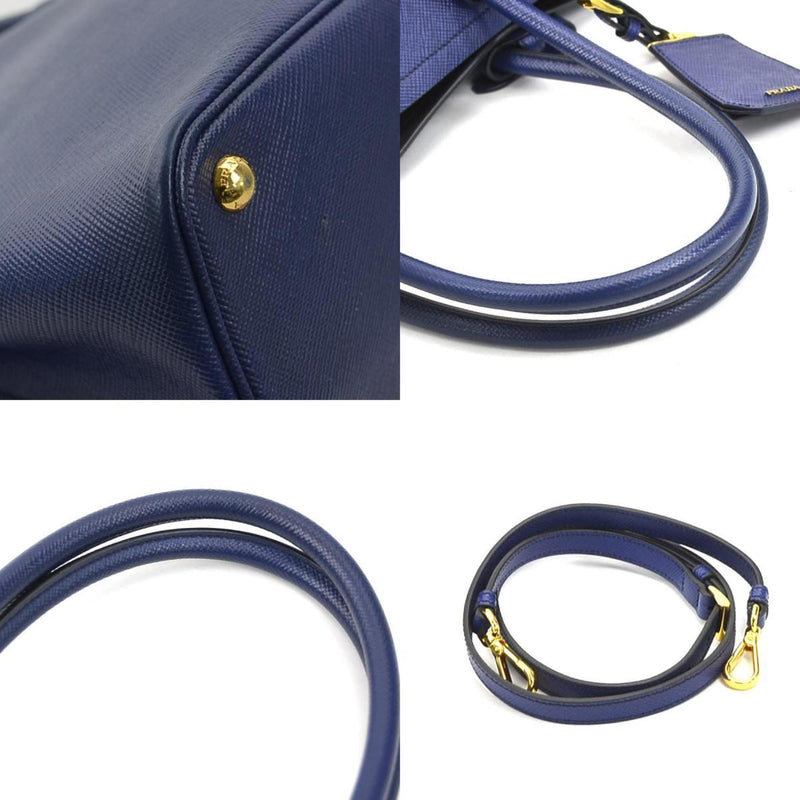 Prada Cuir Double Tote Saffiano Leather