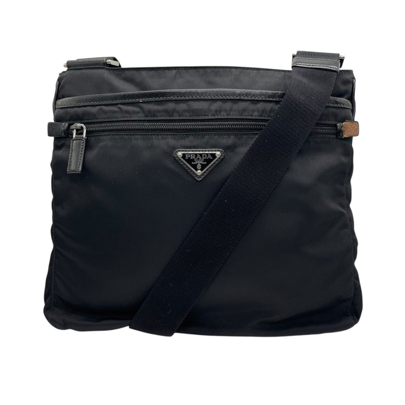 Prada Front Pocket Messenger Bag Tessuto