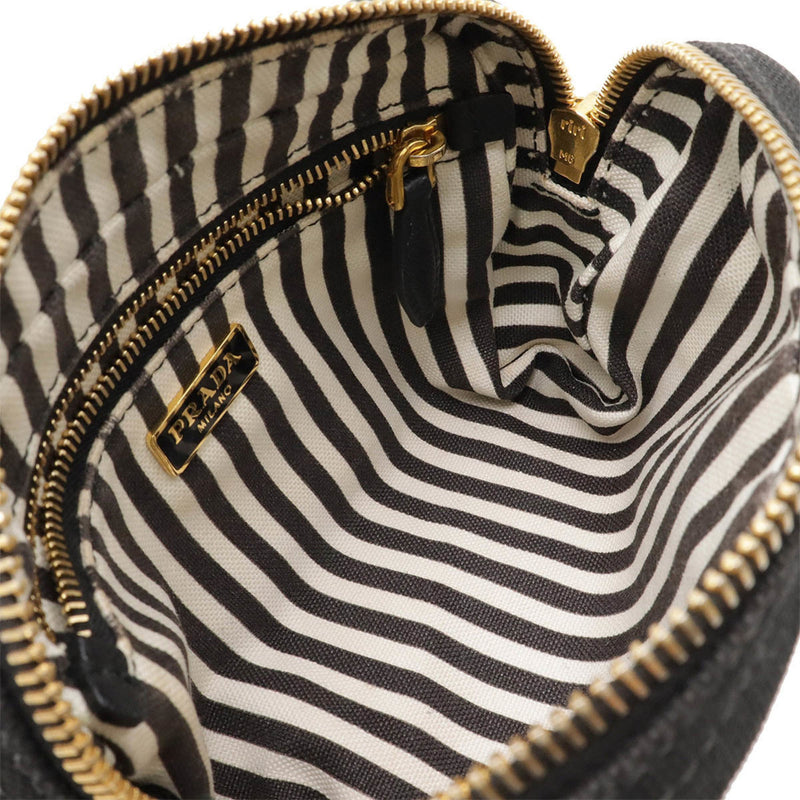 Prada Canapa Convertible Shopping Tote