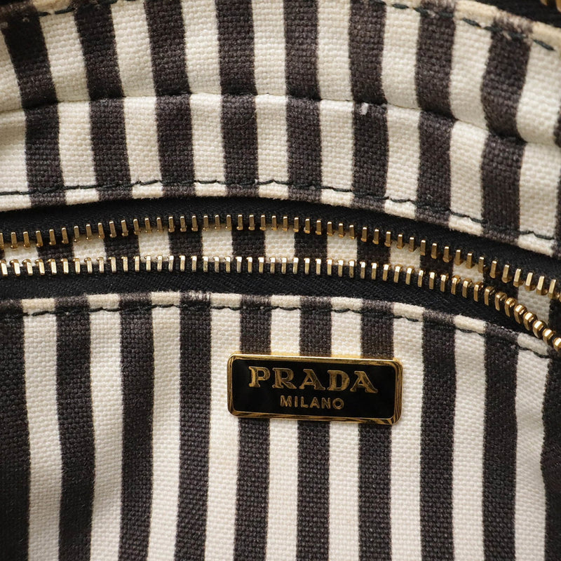 Prada Canapa Convertible Shopping Tote