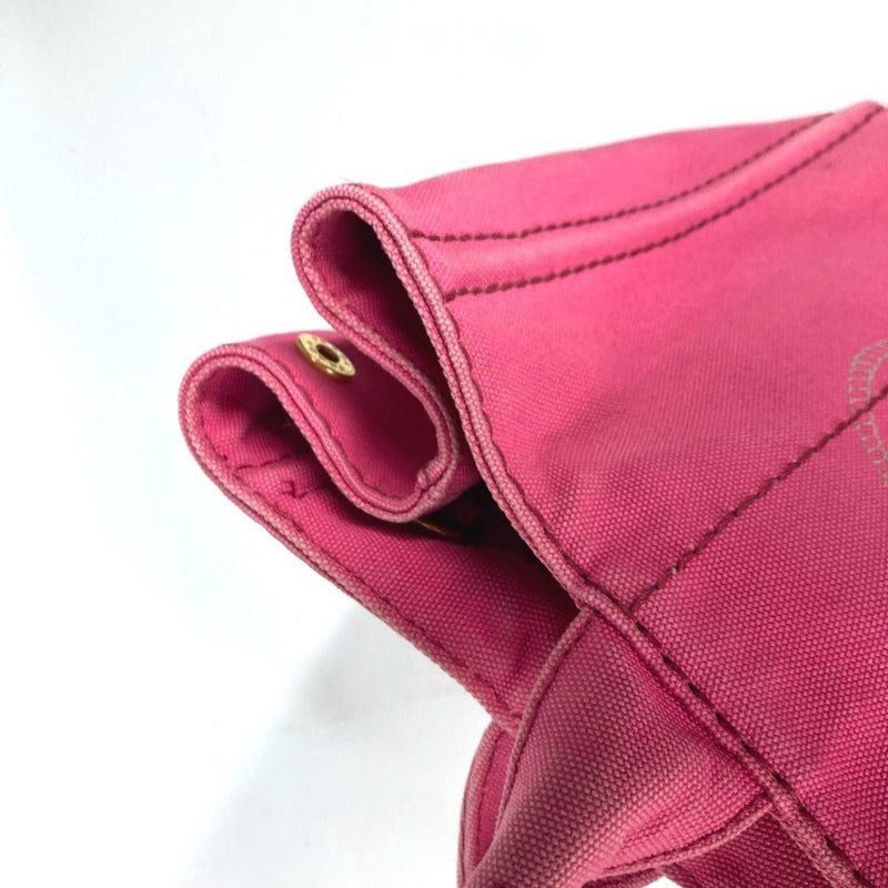 Prada Canapa Convertible Tote Canvas