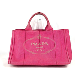 Prada Canapa Convertible Tote Canvas