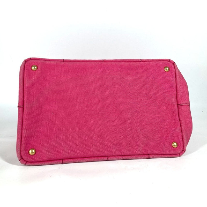 Prada Canapa Convertible Tote Canvas