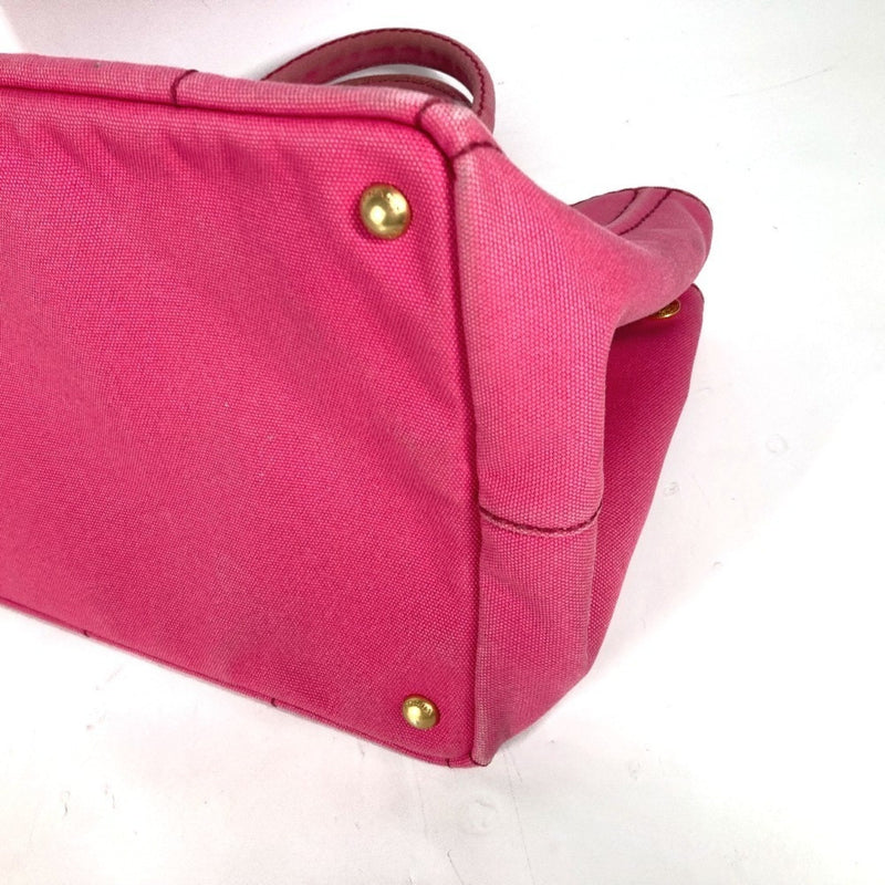 Prada Canapa Convertible Tote Canvas