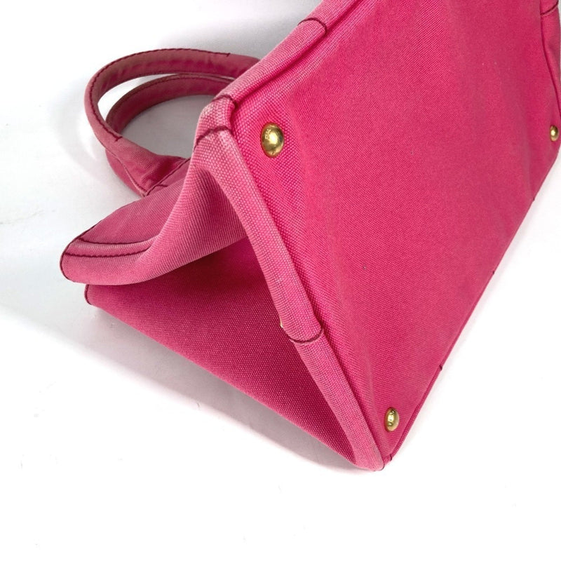 Prada Canapa Convertible Tote Canvas