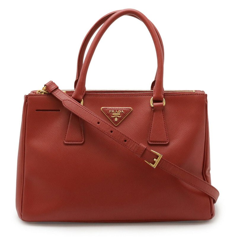 Prada Double Zip Lux Tote Saffiano