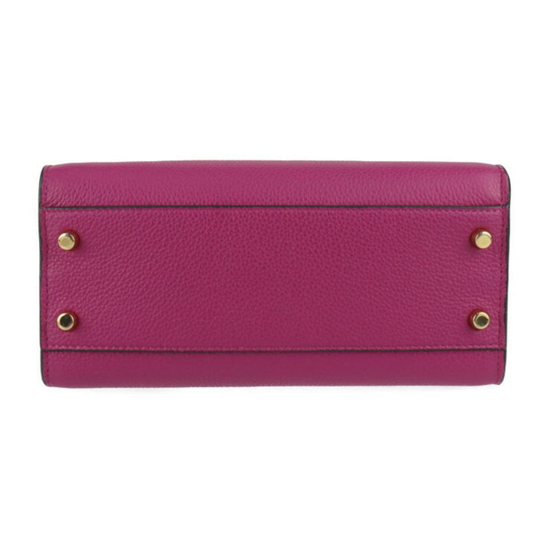 Versace Virtus Front Pocket Tote Leather