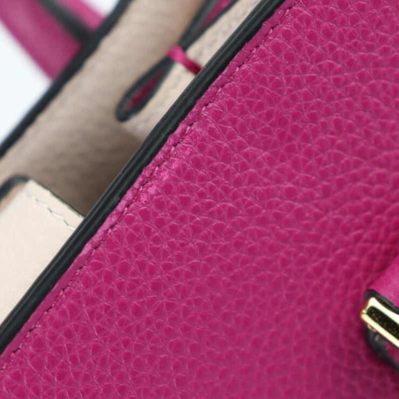 Versace Virtus Front Pocket Tote Leather