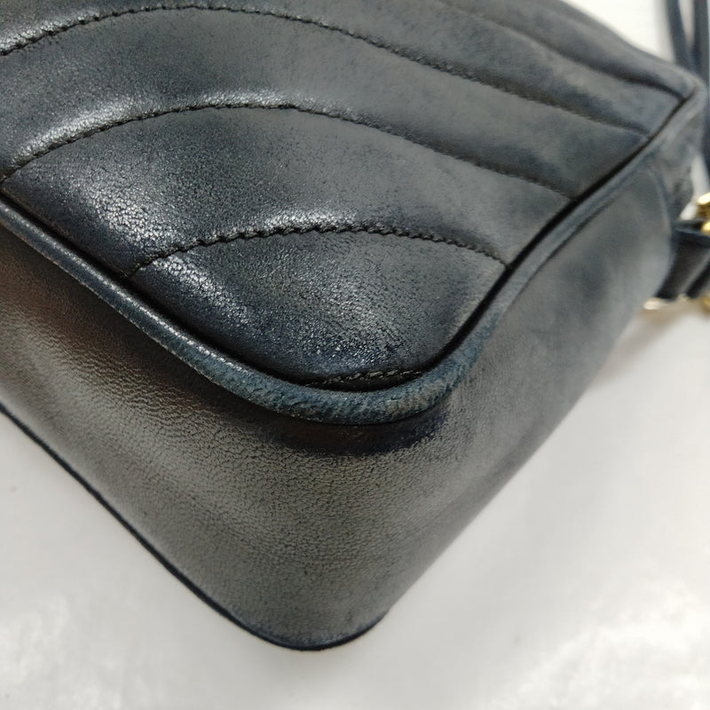Chanel Shoulder Bag Black Leather
