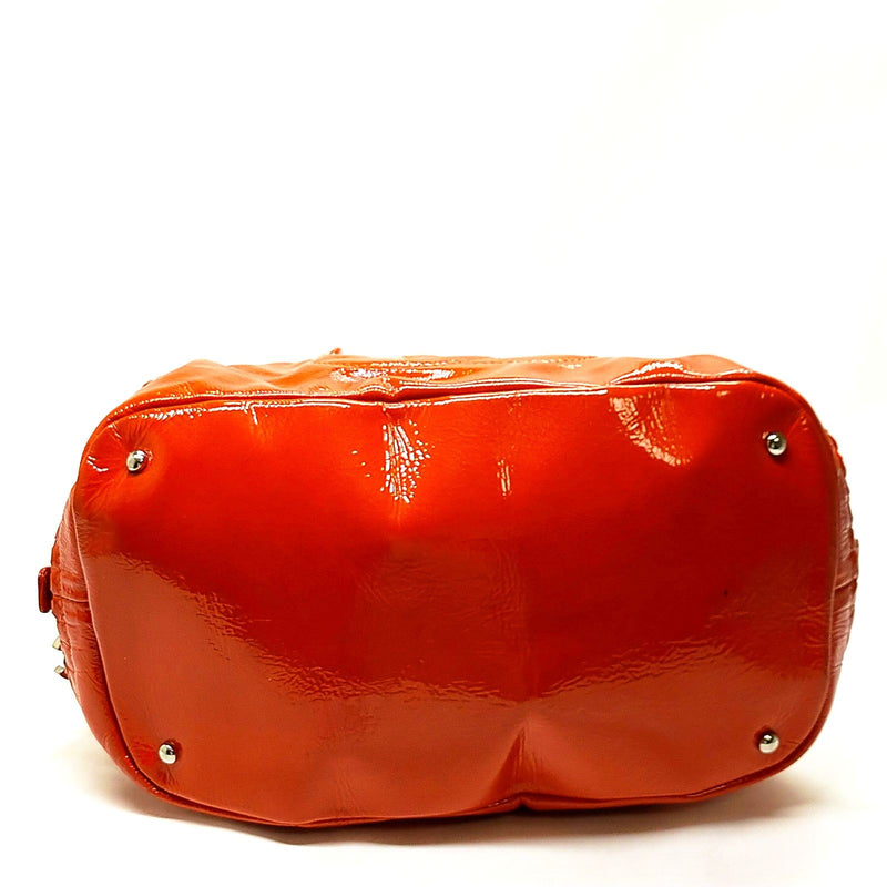 Chanel Hand Bag Luxury Line Red Patent