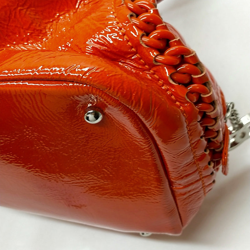 Chanel Hand Bag Luxury Line Red Patent