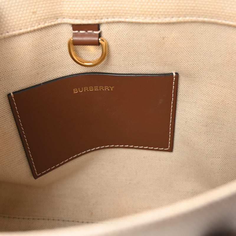 Burberry Canvas Smooth Calfskin Mini Two