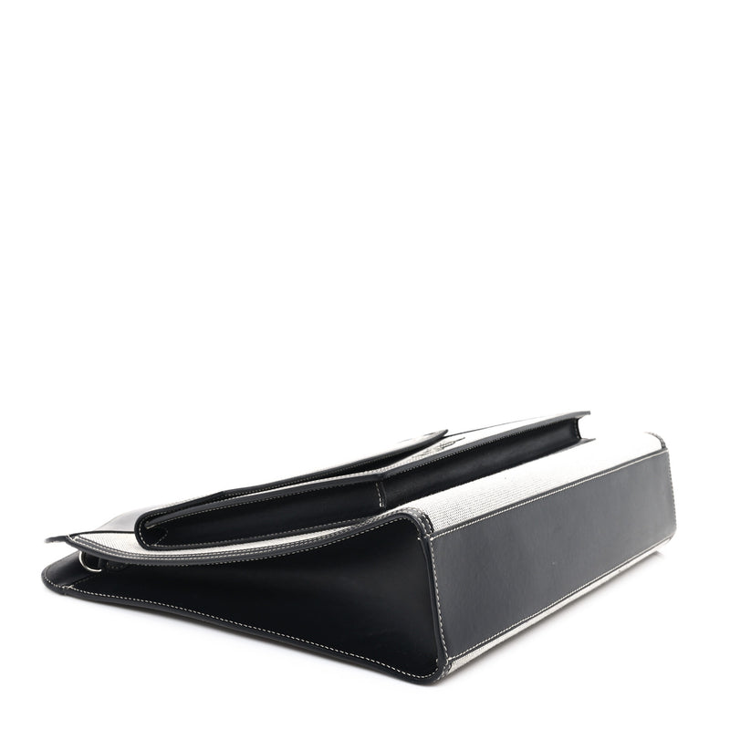 Burberry Canvas Smooth Calfskin Two Tone