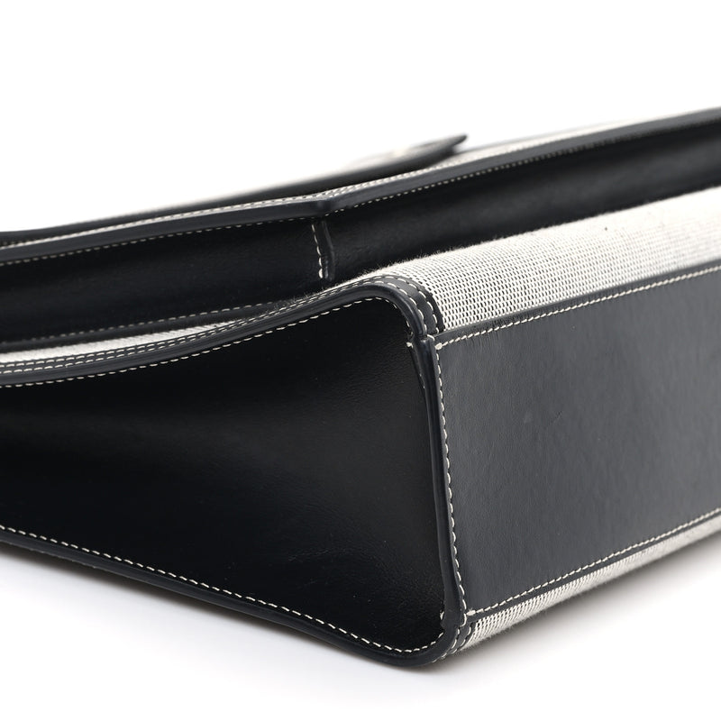 Burberry Canvas Smooth Calfskin Two Tone