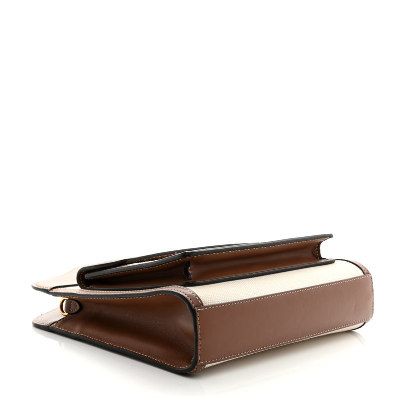 Burberry Canvas Smooth Calfskin Two Tone