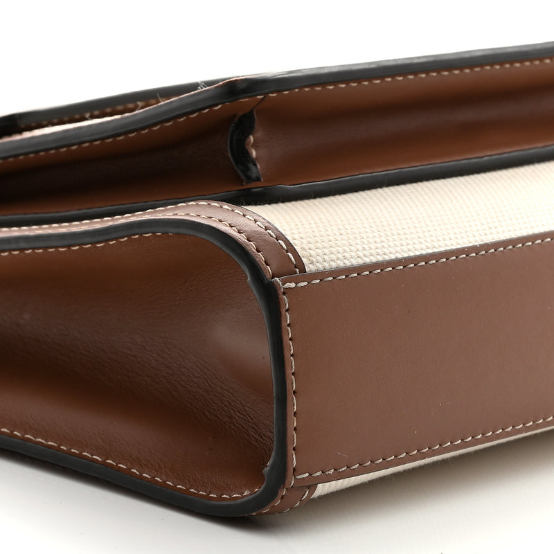Burberry Canvas Smooth Calfskin Two Tone