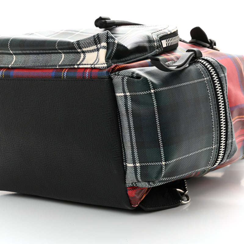 Burberry Laminated Tartan Patchwork