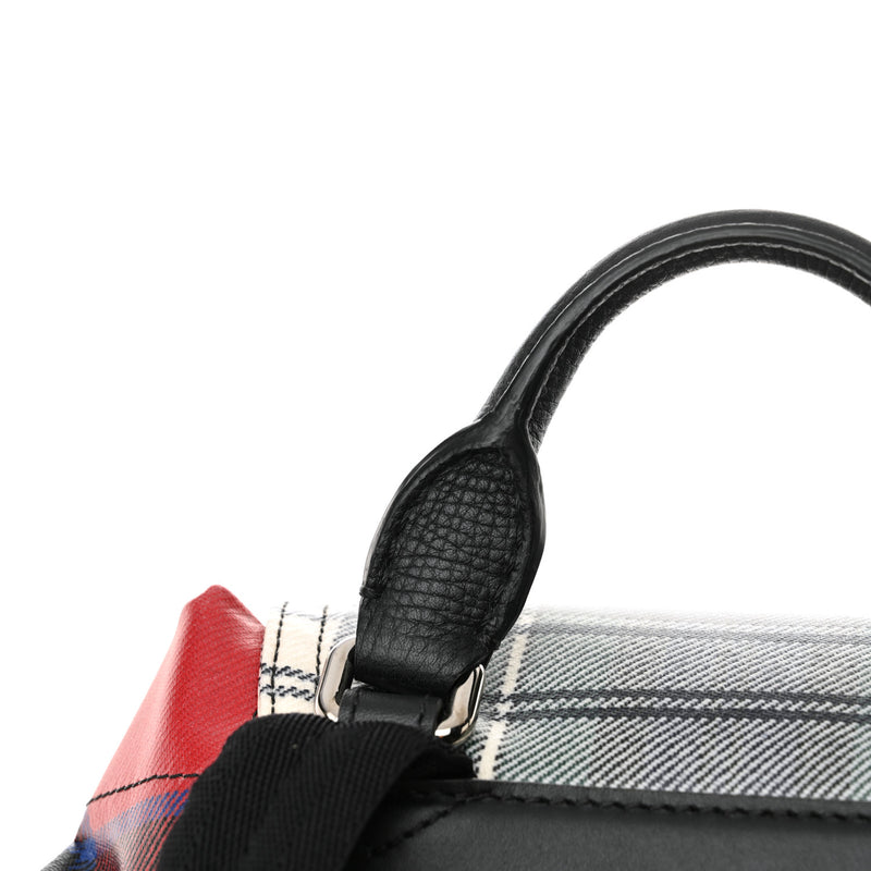 Burberry Laminated Tartan Patchwork