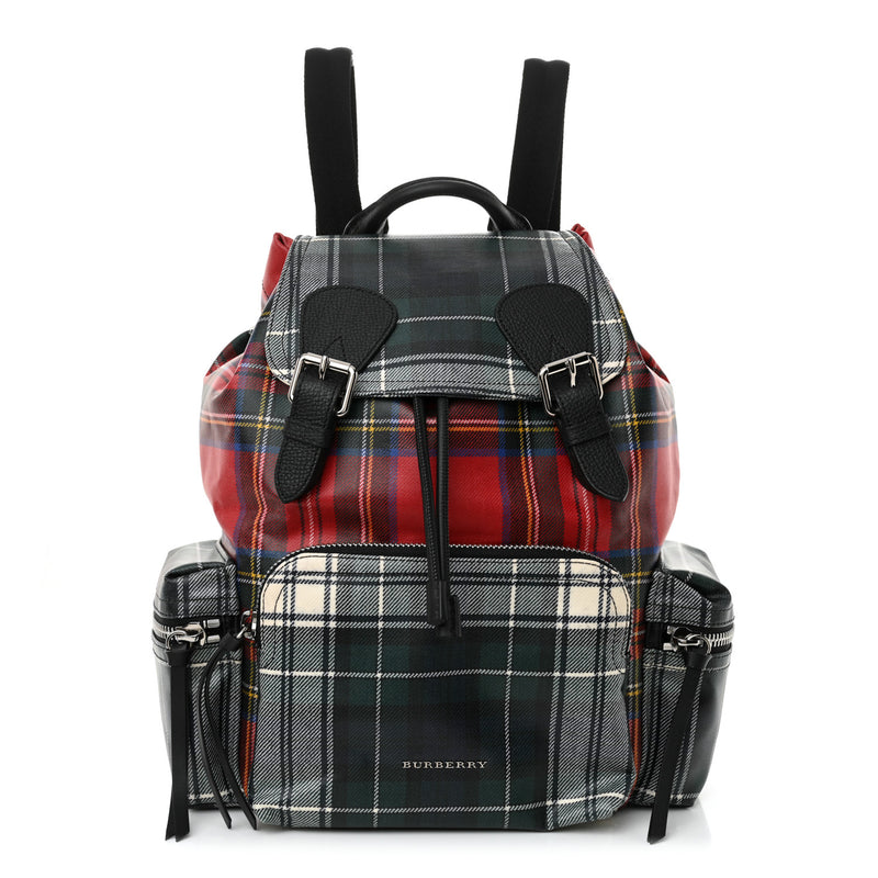 Burberry Laminated Tartan Patchwork