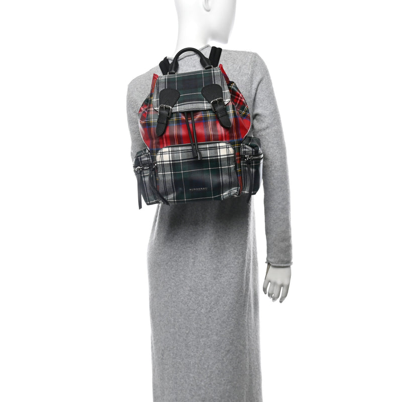 Burberry Laminated Tartan Patchwork