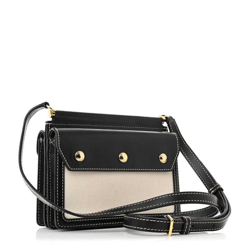 Burberry Smooth Calfskin Canvas