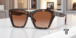 Burberry Arden Dark Havana Brown