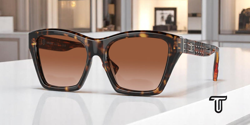 Burberry Arden Dark Havana Brown