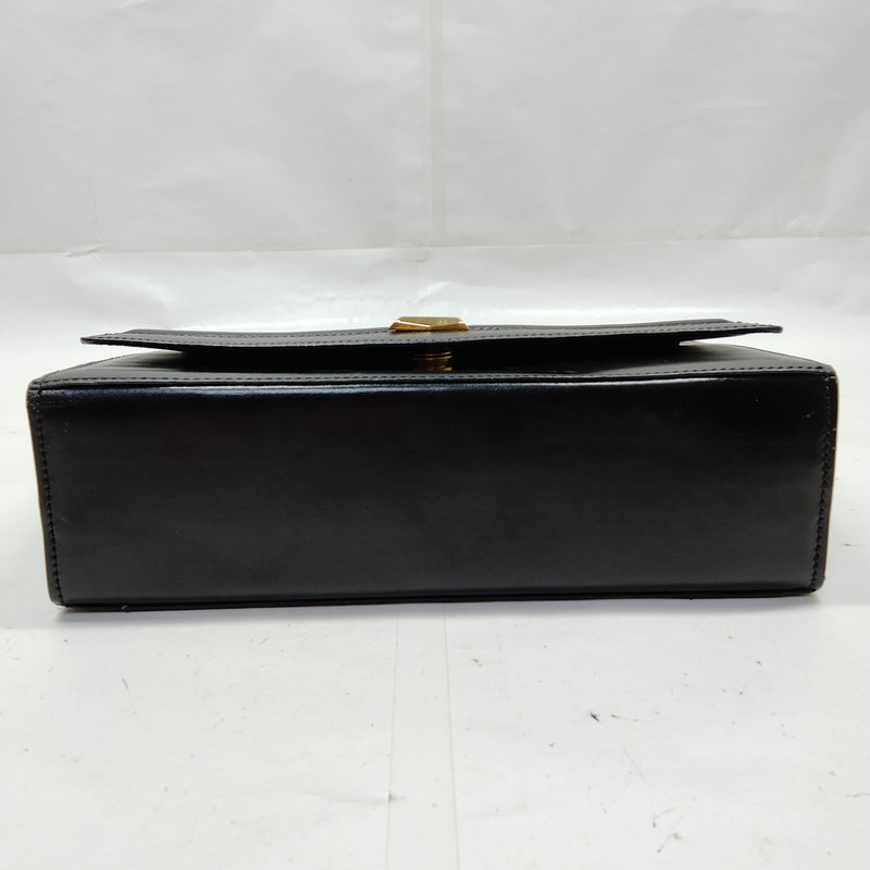 Bally Shoulder Bag Black Leather