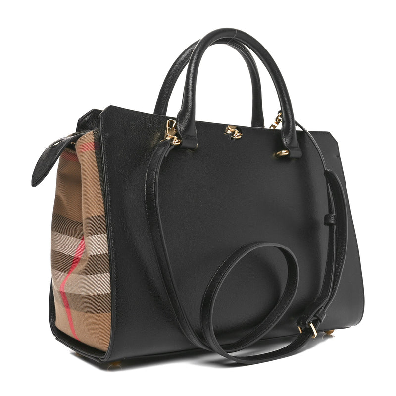 Burberry Calfskin Mega Check Small