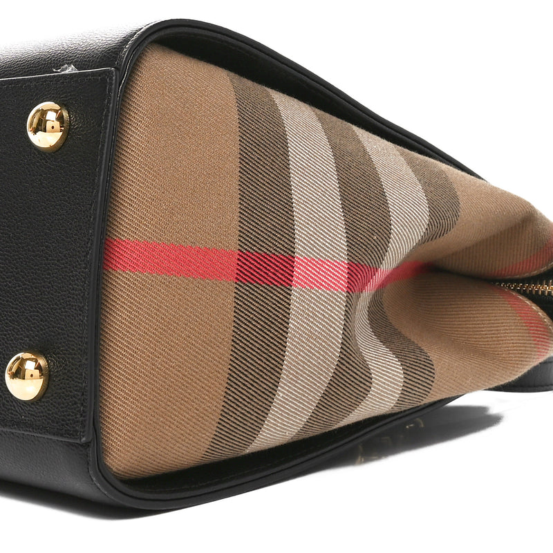 Burberry Calfskin Mega Check Small