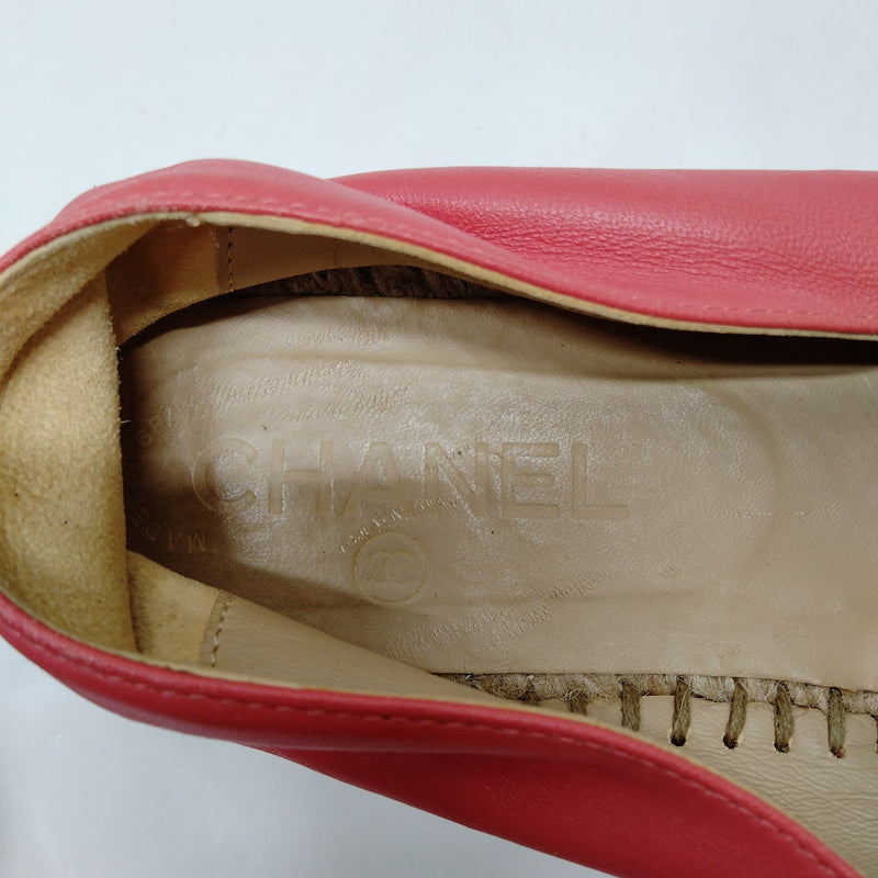Chanel Casual Shoes Women Pinks Leather