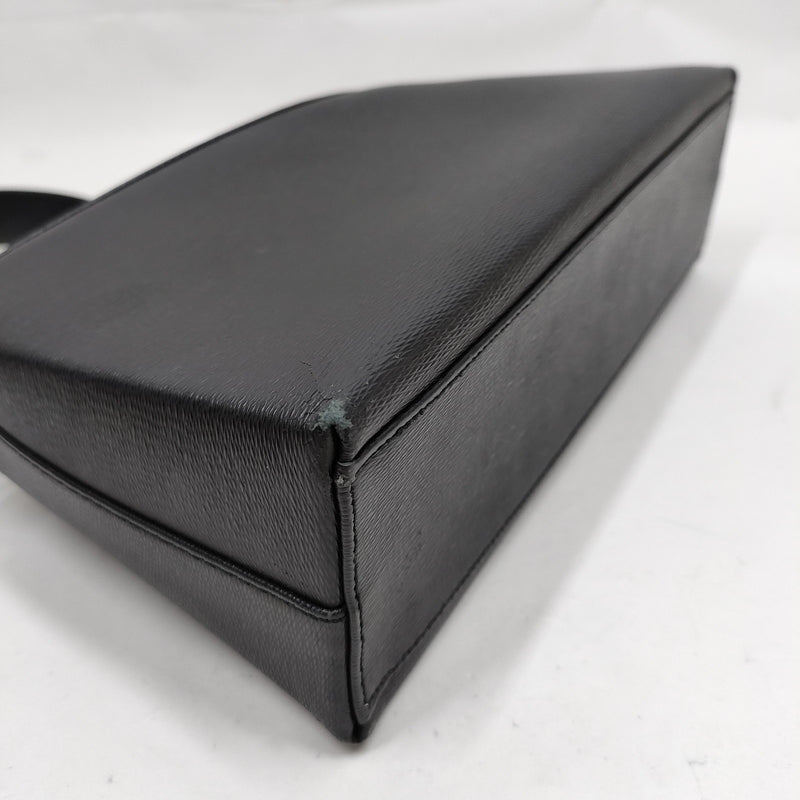 Ferragamo Shoulder Bag Black Leather