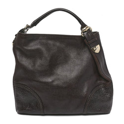 Gucci Calfskin Guccissima Trim Large