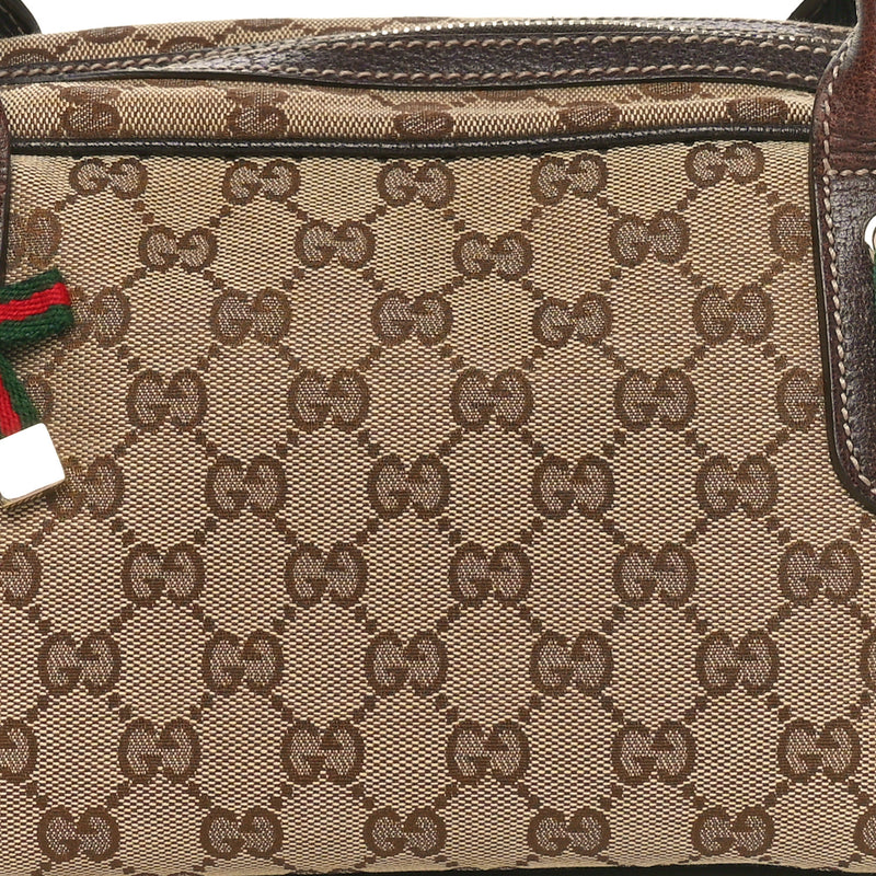 Gucci Small Princy Satchel Dark Brown