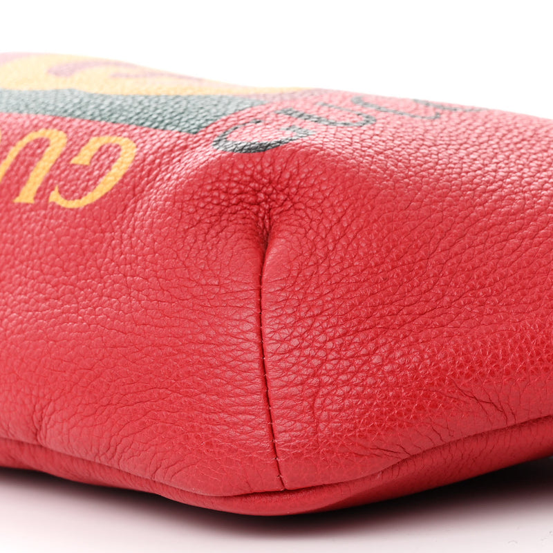 Gucci Grained Calfskin Logo Belt Bag